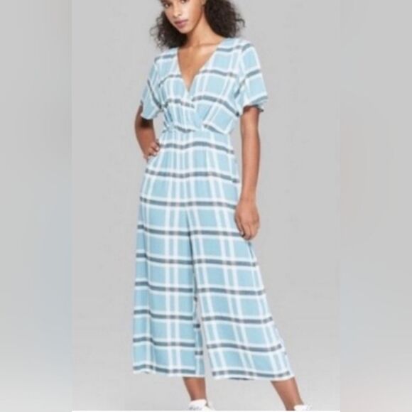 Wild Fable plaid jumpsuit - Picture 1 of 7